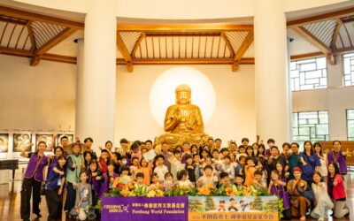 化身不倒翁小勇士!佛乘世界文教基金會辦禪拳營 | 國小學童在淡水以武修心